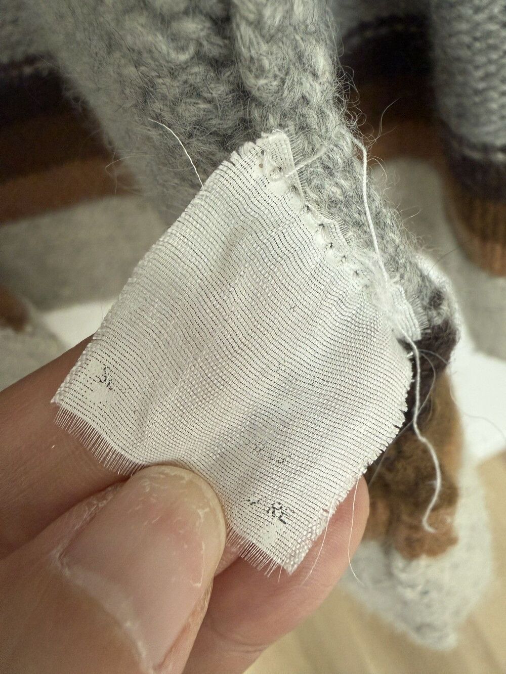 Vince 100% Cashmere Striped Cardigan Sweater M As Seen On Big Bang Theory Penny - Picture 5 of 16